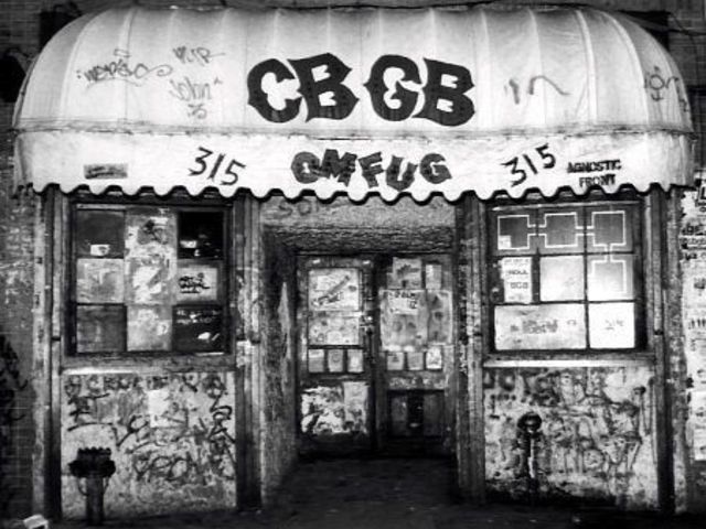 CBGB, a nyugat Fekete Lyukja...
