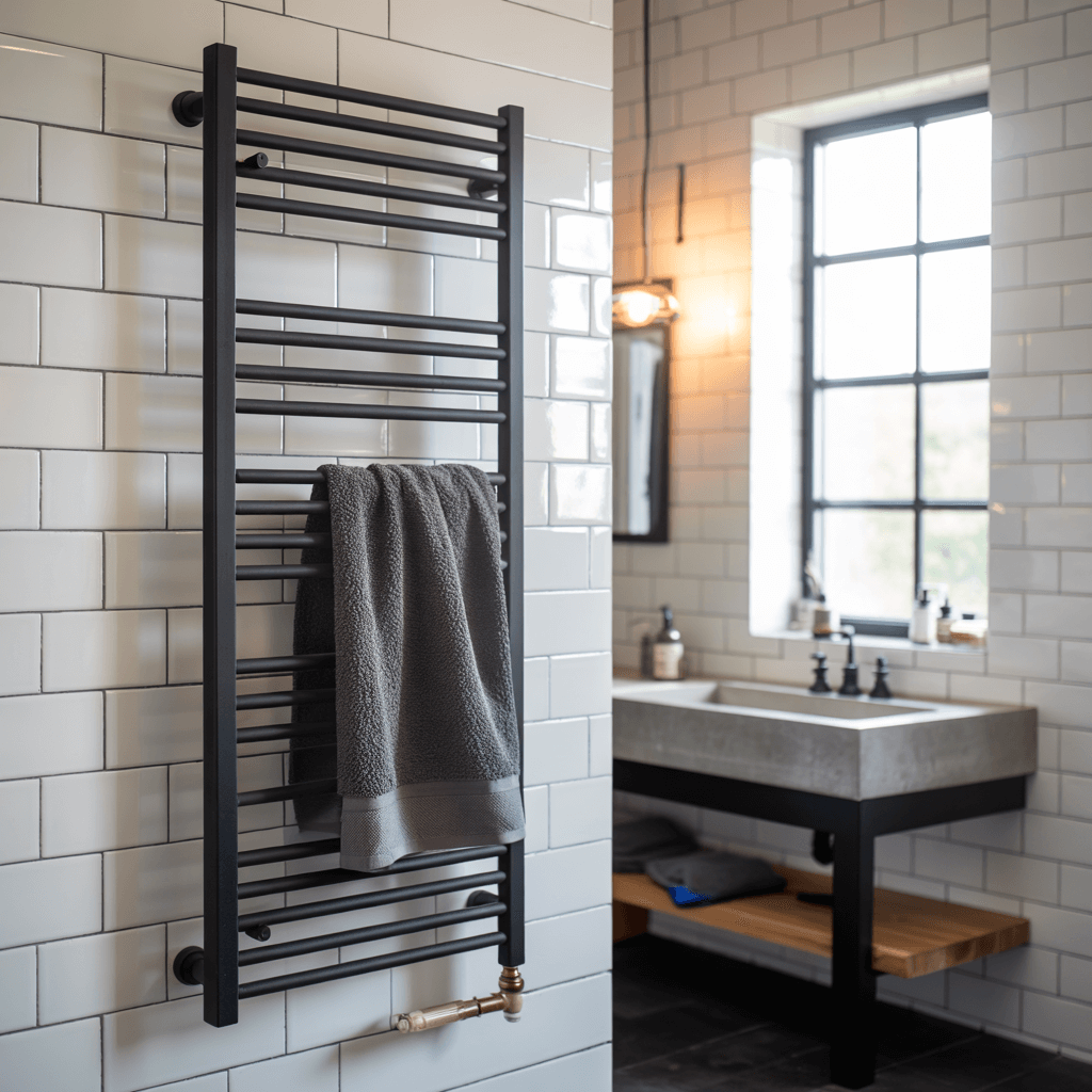 Fürdőszobai radiátor választás: fehér, fekete vagy króm?