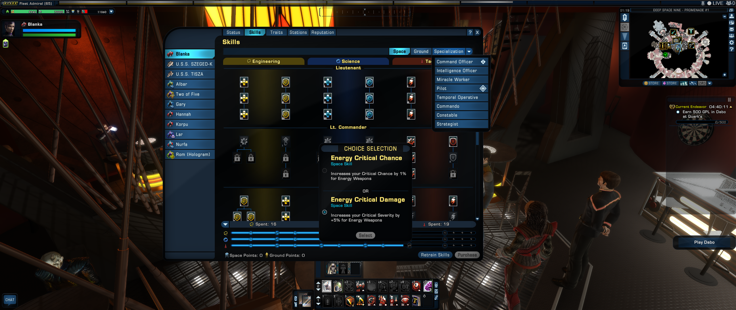 star trek online skills planner