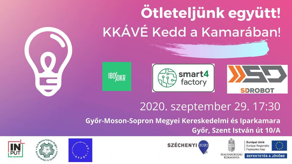 KKÁVÉ KEDD a Kamarában! Győr (2020.09.29.)