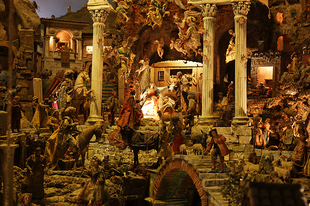 A nápolyi betlehem (presepe napoletano) története – Crema di marroni (kézzel készített karácsonyi ajándék) Advent 1. vasárnapja