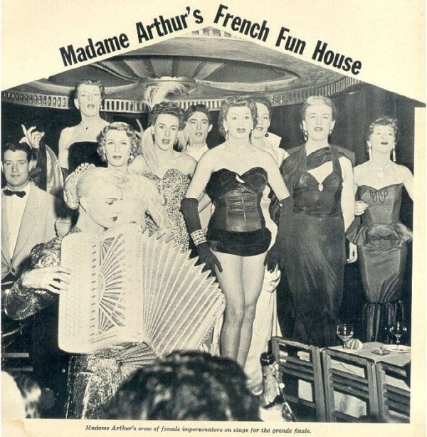 Titkos drag queen party 1952-ből