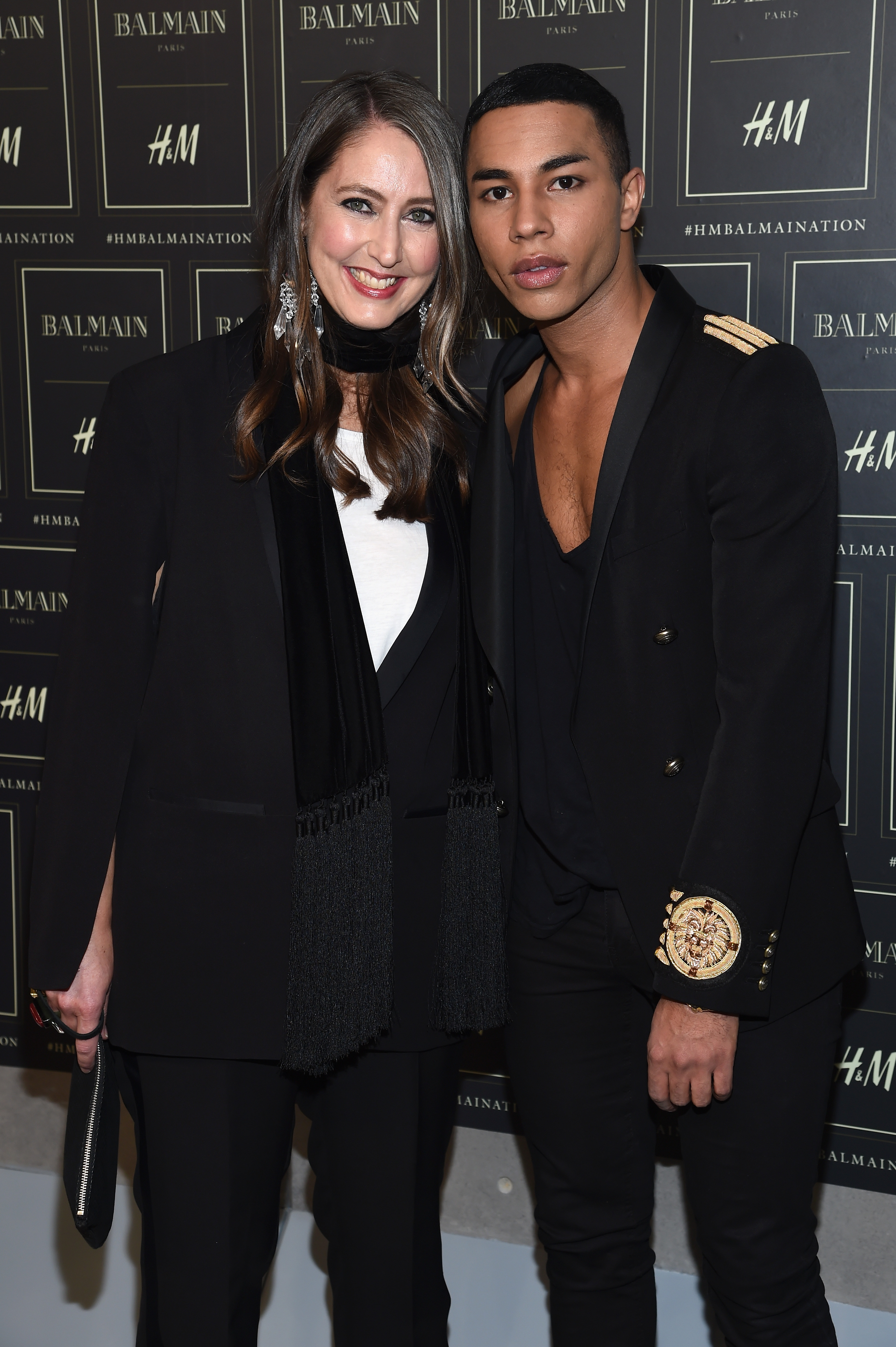 Ann-Sofie és Olivier Rousteing