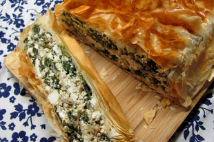 Spanakopita a spenót ízére kihegyezve