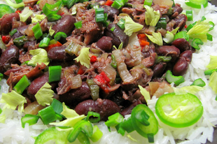 A klasszikus Red Beans & Rice cajun módra