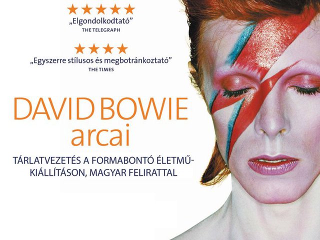 Tárlatvezetés a moziban - David Bowie arcai