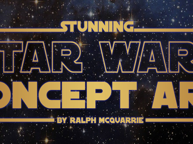 Star Wars koncepciós rajzok