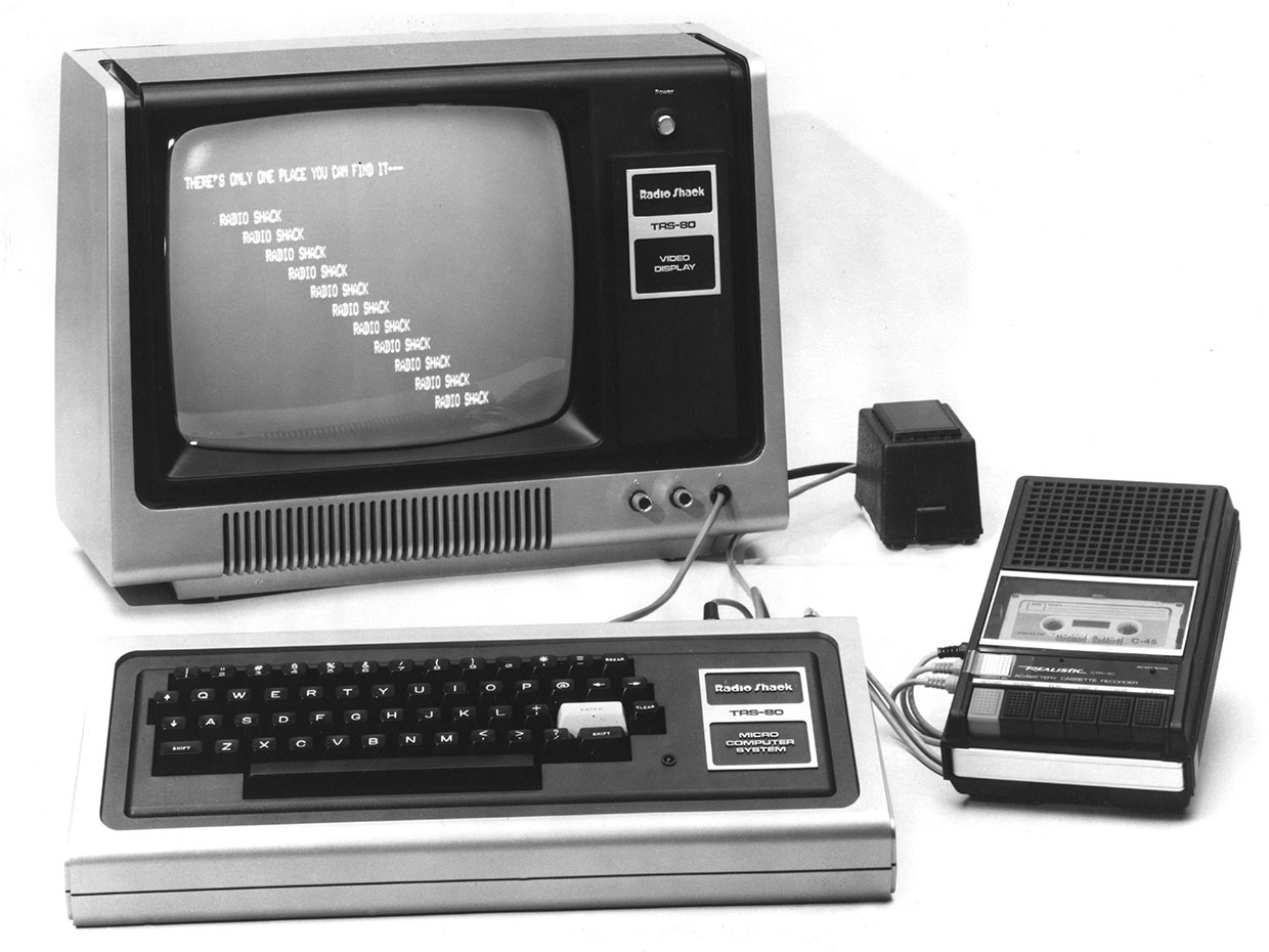 TRS80 Model 1, amire Erickson az első játékát írta.