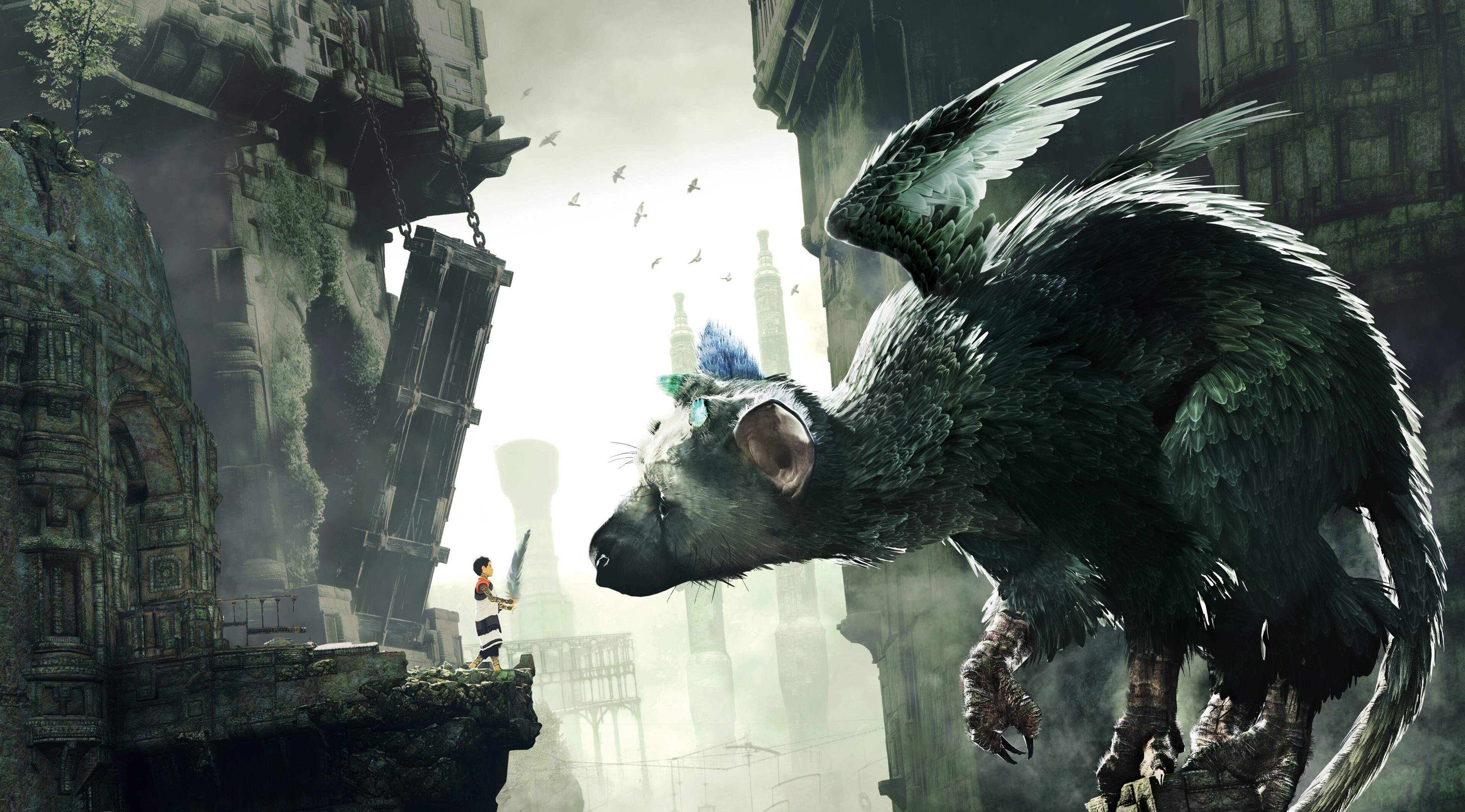 the last guardian trico pc background