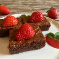 Brownie eperöntettel