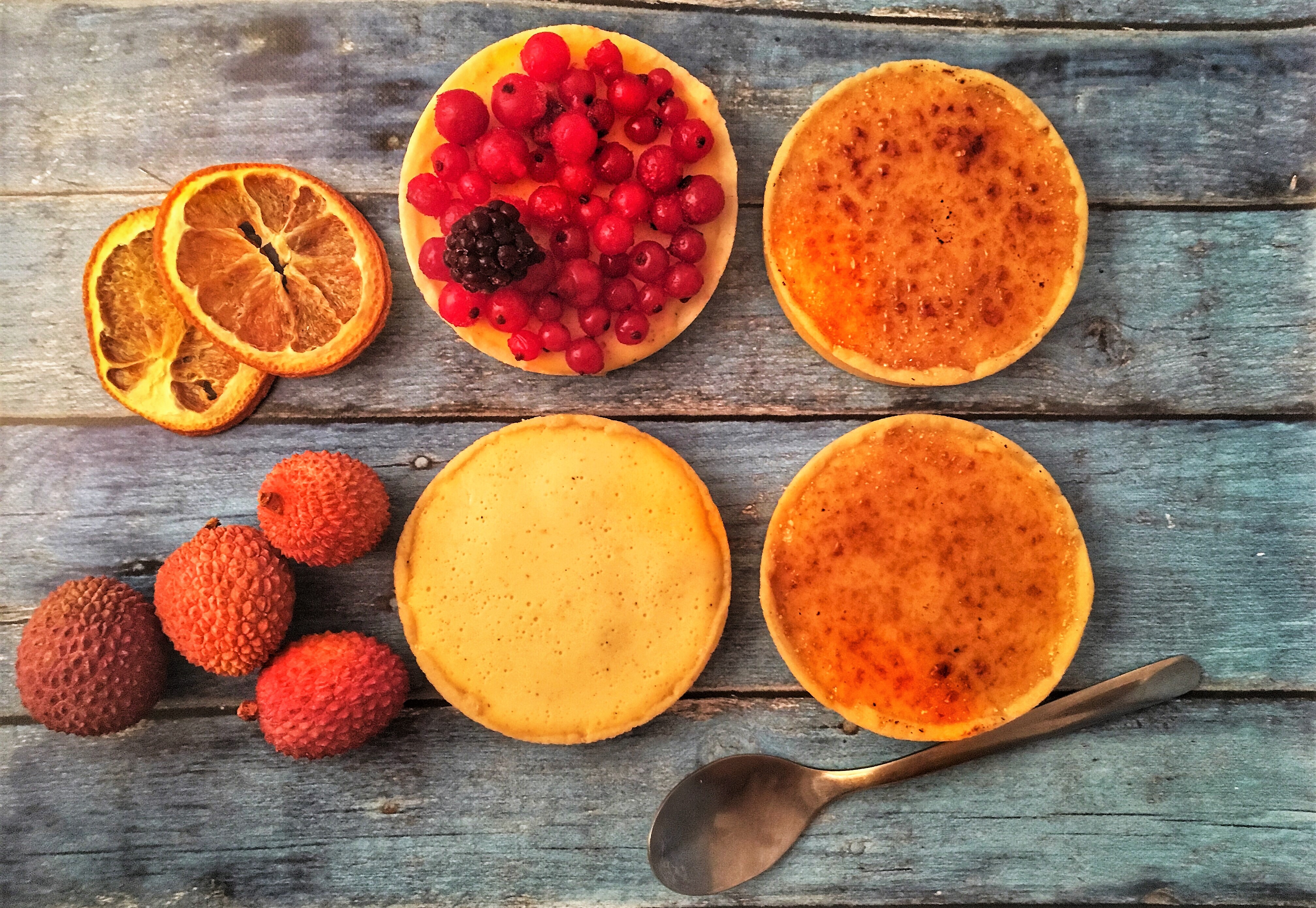 Créme brulée mini tarte