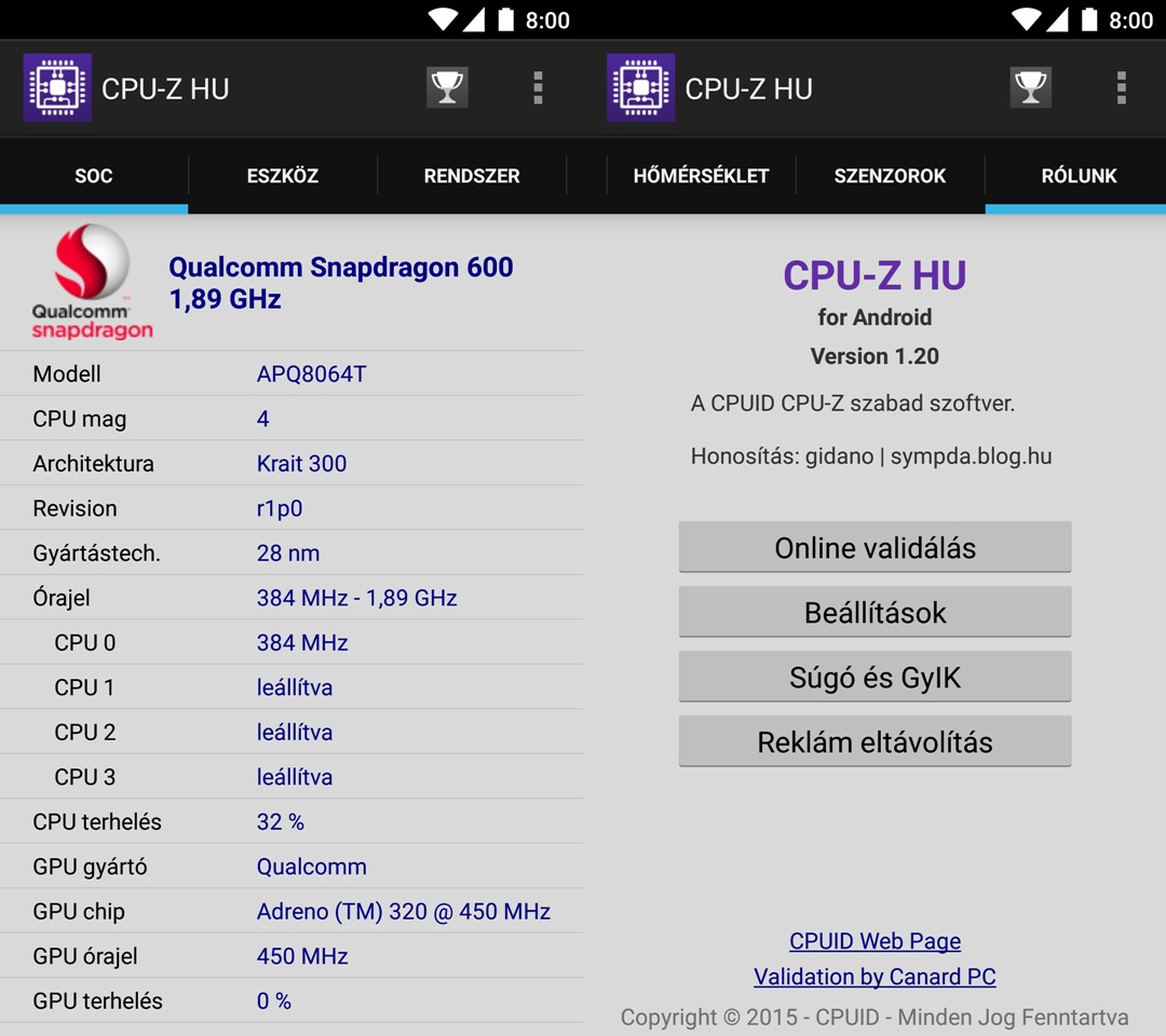 CPU-Z 2.06.1 download the new for android