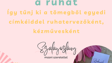 A címke öltözteti a ruhát