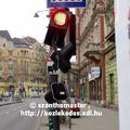 Demszkygrád új közúti jelzőlámpákat tesztel