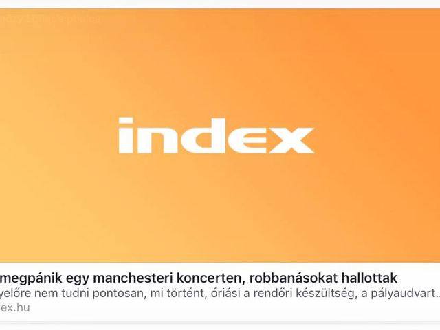 A migránssimogató Index tömegpániknak nevezte a terrortámadást
