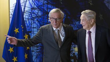 Soros György hozzon magával egy Junckert!