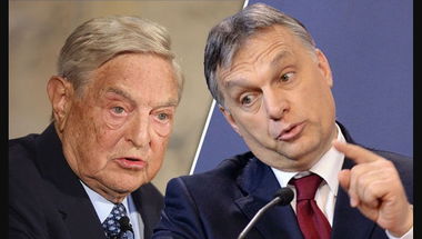 A magyar kormány szerint minden ellenséges lövészárokból Soros György feje kandikál ki