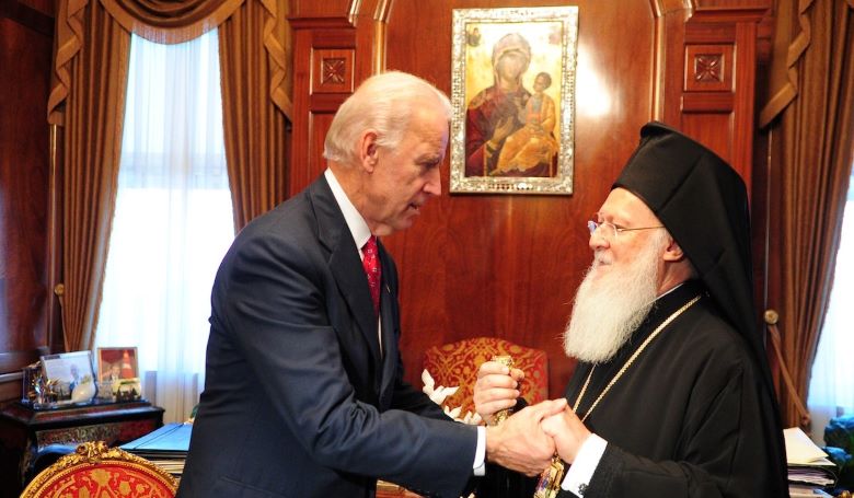 Konstantinápolyi patriarcha: Joe Biden elnöksége remény egy jobb világra