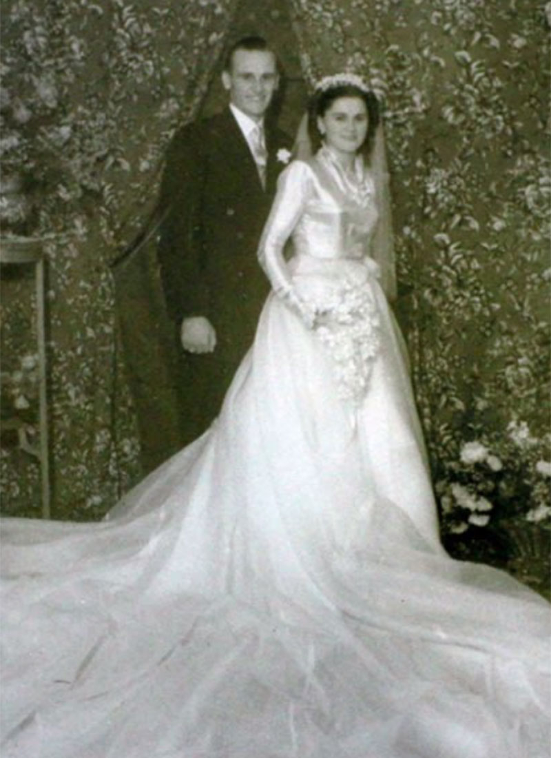 1951.március 31.én házasodtak össze