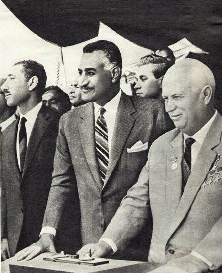 Nasser és Hruscsov