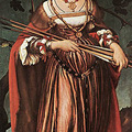 Fiatalabbik Holbein:Szent Orsolya