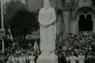 Időutazás - A kőbányai Szent László szobor avatása 1940-ben
