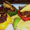 Chili con carne tortilla chipszel