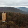 Új kilátópont a Bölcső-hegyen: kis torony nagy körpanorámával