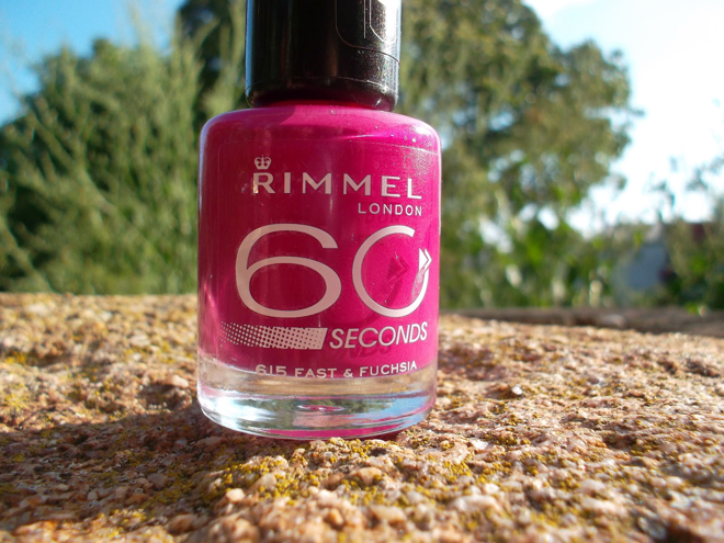 Rimmel 60 sec's - fast & fuchsia