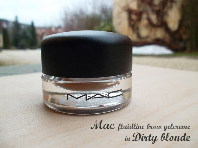 MAC fluidline brow gelcreme - test