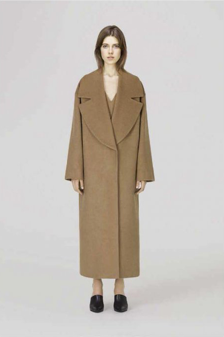 COS camel coat