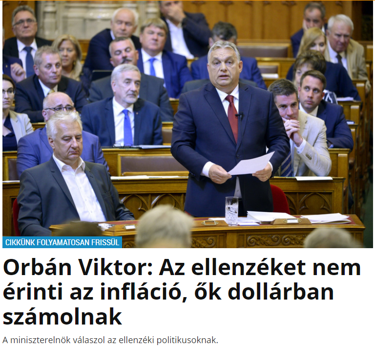 Orbán már senkinek sem hajlandó válaszolni - csak önmagát élteti, és Gyurcsány...