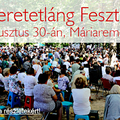SZOMBATON SZERTETLÁNG FESZTIVÁL!