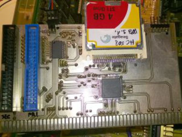 IDE4 Zorro II kártya AMIGA 2000-be - használati utasítás és teszt