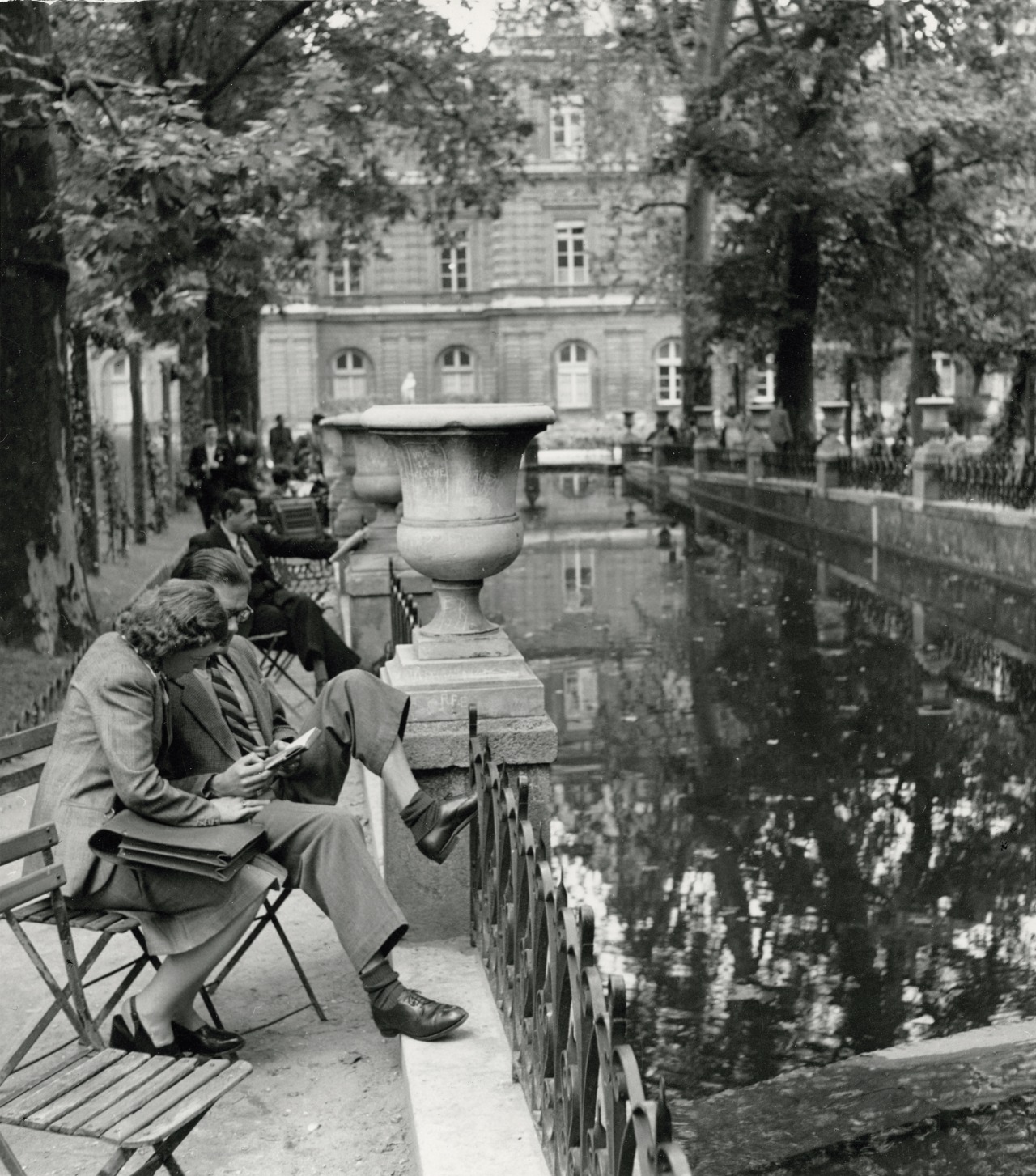 Medici Fountain. Paris. 1948 - Photographer André Kertész.jpg