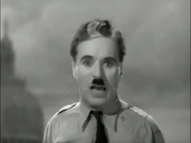 Charlie Chaplin - A világ legnagyobb beszéde