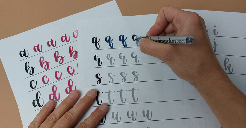 Kalligráfia kezdőknek - Hasznos tippek és letölthető gyakorlólapok