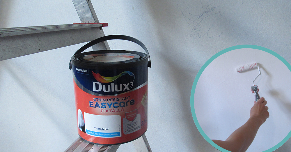Praktikus, mosható falfelület a konyhában - vagy ahol épp szükség van rá