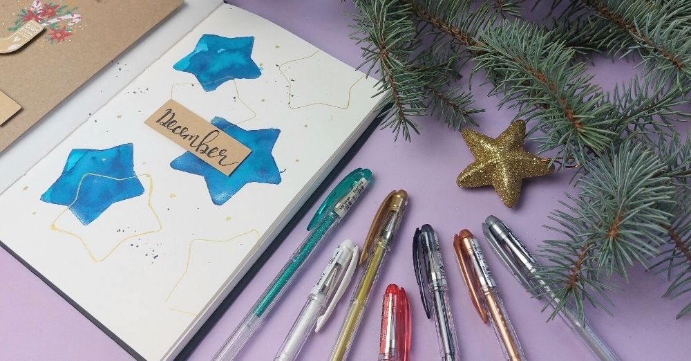 Ragyogó részletek az ünnepekre – Inspirációk zselés tollakkal