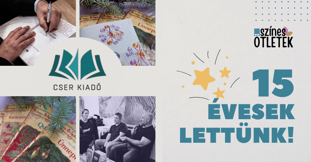 Cser Kiadó - „A blog szép lassan önálló életre kelt”