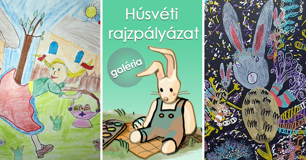 Húsvéti rajzpályázat - Az első versenyzők