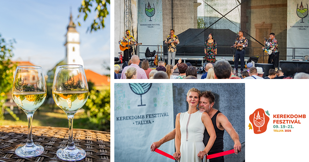 Szeptember 19 és 21 között ismét Kerekdomb Fesztivál Tállyán