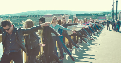 Pas De Bridge - Flashmob a Margit hídnál a Tánc Világnapján