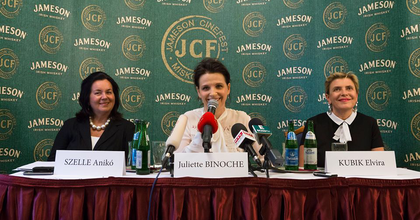 "A színészet az igazság kifejezésének eszköze" - Juliette Binoche Magyarországon