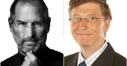 Musical készül Steve Jobs és Bill Gates vetélkedéséről