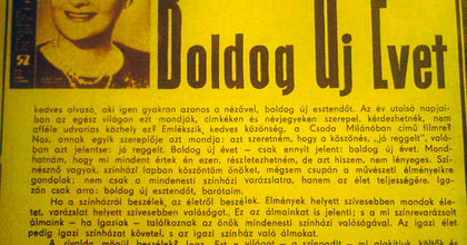 Boldog 2015-öt! - Tolnay Klári újévi köszöntője