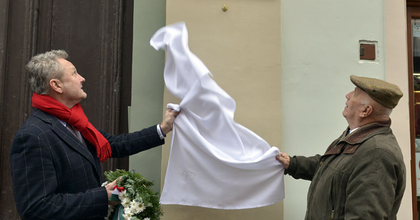 Jászai Marinak állítottak emléktáblát Győrben