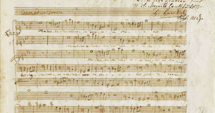 Mozart-kéziratot mutattak be Salzburgban