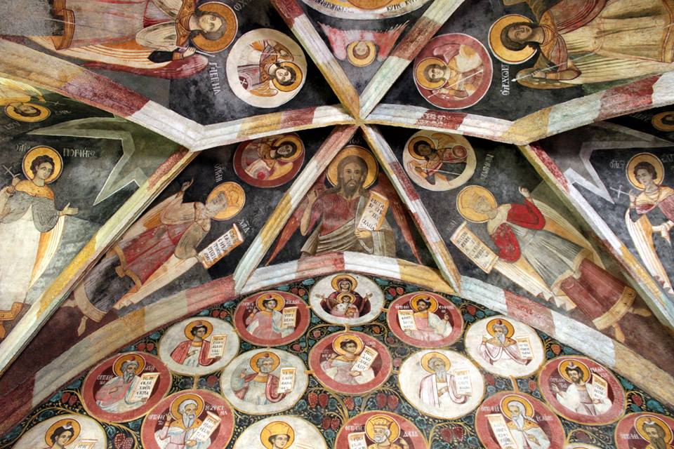 Nagyboldogasszony Ortodox Templom mennyezeti freskói - Huszty Zoltán, Balkan Calling Egyesület