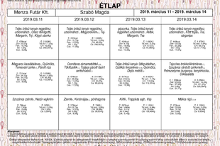 Étlap, 03.11-03.17